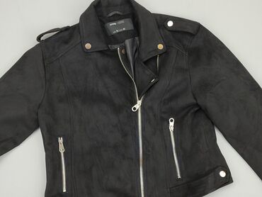 bluzki z bufiastymi rękawami sinsay: Шкіряна куртка жіноча, SinSay, XL, стан - Дуже гарний
