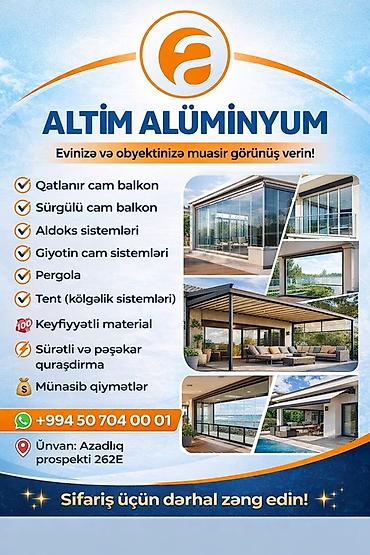 alman cam balkon: ALTIM ALÜMİNYUM – Cam sistemi və alüminium konstruksiya həlləri — 4