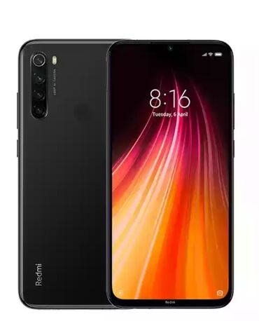 Xiaomi Redmi note 8 ideal veziyyetdedir qirigi cati cizigi falan