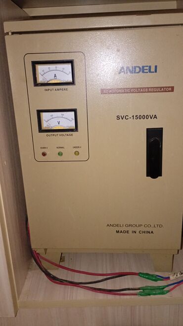işləmiş kombi: Andeli SVC-15000VA avtomatik gərginlik stabilizatoru - Model