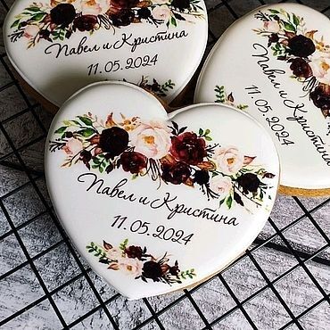 Кондитерские изделия, сладости: Имбирные пряники (печенье) на выпускной, тушоо той, уйлену той, кыз — 10