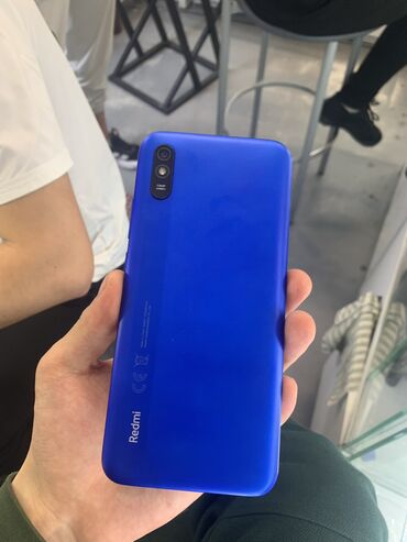 Xiaomi: Xiaomi, Redmi 9A, Б/у, цвет - Синий, 2 SIM
