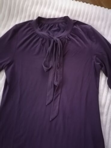 luna svecane bluze: XL (EU 42), Cotton, Single-colored, color - Lilac