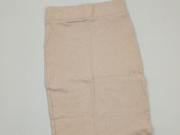 beżowa spódnice ołówkowe: Spódnica, S, stan - Dobry