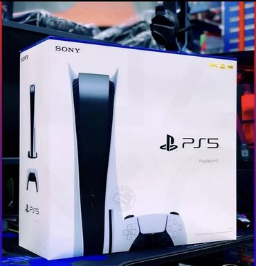 PS5 (Sony PlayStation 5): PlayStation 5 Slim 1 TB (Tezedi Pakofkada) Daxili yaddaş 1 TB