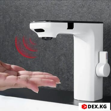 Смесители для раковин: Смеситель для раковины С термостатом и подсветкой !! Не требует — 7