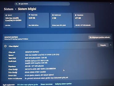 kredit noutbuk: Б/у HP Victus, 15.6 ", Intel Core i5, 512 ГБ, Доставка в районы — 4