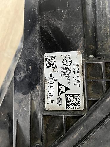 gle cope: Передняя фара Mercedes‑Benz (оригинал Hella) - Тип: левая передняя — 2