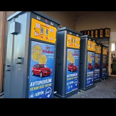 Avtoyuma aparatları: Özünəxidmət avtoyuma və kafe-biznesi üçün avadanlıqlar paketi - — 1