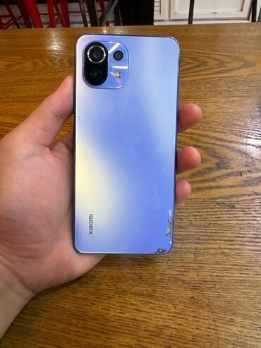 бу телефоны в бишкеке: Xiaomi, Mi 11 Lite, Колдонулган, 128 ГБ, түсү - Көгүлтүр, 2 SIM
