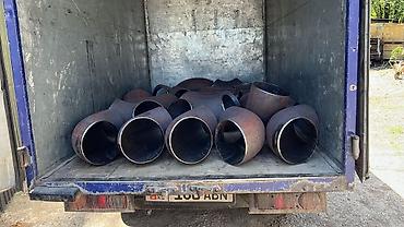 Задвижки для труб: Задвижка Филанец стальной Кран сварной Отвод металическая Отвод — 12
