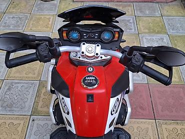 uşaq maşnı: Uşaq üçün elektrikli üçtəkərli motosiklet (adventure tərzi) - Korpus — 5