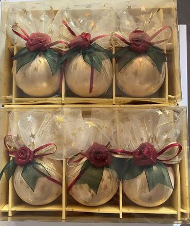 Yeni il oyuncaqları və bəzəkləri: Оригинальные ёлочные игрушки в коробках двух видов. Красивые -da lalafo.az — 3 Yeni il oyuncaqları və bəzəkləri: Оригинальные ёлочные игрушки в коробках двух видов. Красивые — 3