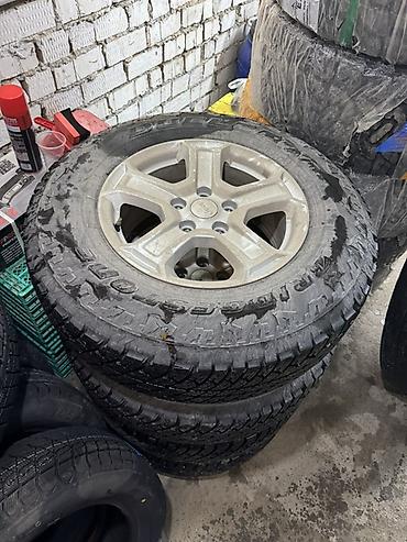 245: Комплект шин Bridgestone Dueler A/T - Размер: 245/75 R17 - Индекс — 5