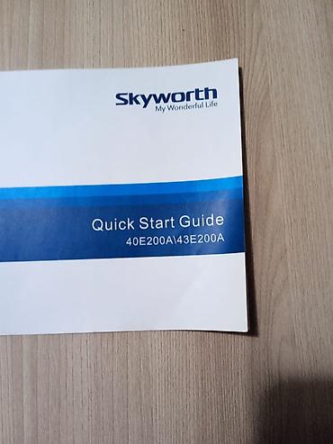 ТВ и видео: Телевизор Skyworth 40E200A/43E200A - Диагональ: 40" или 43" (серия — 2