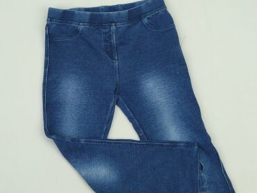 luźne czarne jeansy: Spodnie jeansowe, Lupilu, 5-6 lat, 110/116, stan - Bardzo dobry