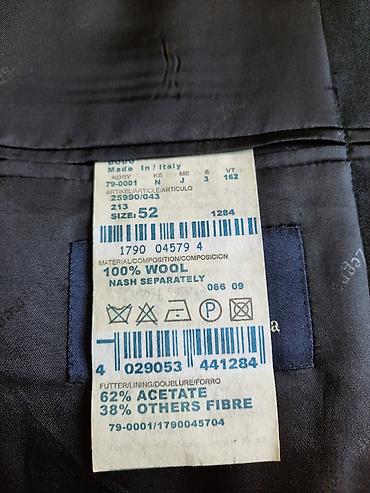 Odela: Kostim Ermenegildo Zegna, bоја - Siva — 4