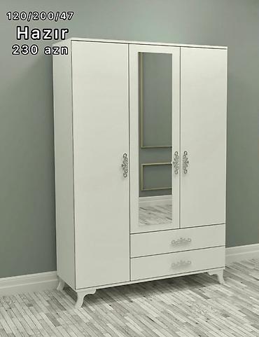 Dolablar: Açılan, 2 qapılı Düz dolab, Qarderob, paltar dolabı — 9