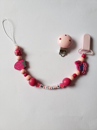 Ostale dečije stvari: Cene drvenih lančića su 600 din . Porucite personalizovani drveni — 25