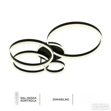 Rasveta: Plafonjera, bоја - Crna, Novo — 4