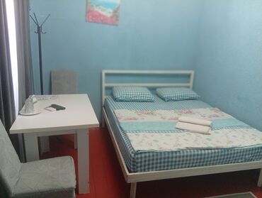 снять квартиру на долгий срок в бишкеке ок: 1 бөлмө, Душ кабинасы, Жаздык, жууркан-төшөк каптары, Кондиционер