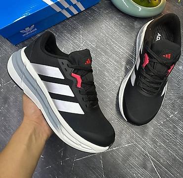 купить обувь бишкек: Мужские кроссовки, 40, Adidas, Новый, цвет - Черный, Самовывоз — 1