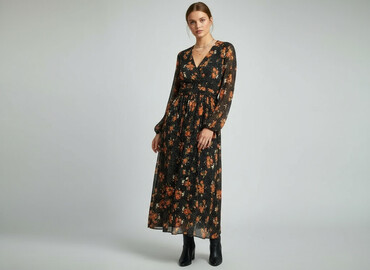 fioletowe sukienki plus size: New Collection, Women`s dress, size S (EU 36)