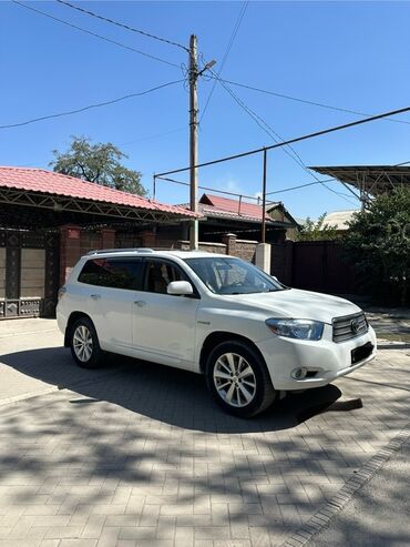 машины 2010 года и выше: Toyota Highlander: 2008 г., 3.3 л, Вариатор, Гибрид, Кроссовер