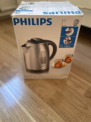 maca cayı: Philips elektrik çaydanı – model HD4665 - Həcm: 1.7 litr - Güc: 2400 — 1