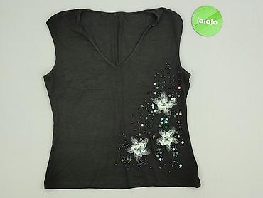 bluzki pepitka: T-shirt damski, rozmiar L — 2