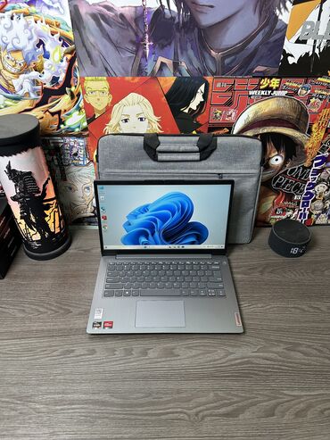 ноутбук купить: Ноутбук, Lenovo, 8 ГБ ОЗУ, AMD Ryzen 5, 14.3 ", Б/у, Для несложных задач, память SSD