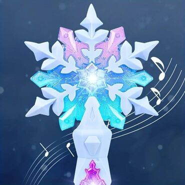 Igračke: Frozen Carobni stapic Plavi NOVO Muzicki svetleci carobni stapic za — 16