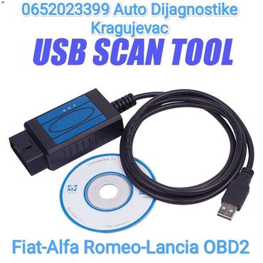 Alati za automobile: OBD2 za Fiat, Alfa Romeo, Lancia Dijagnostički alat profesionalno — 8