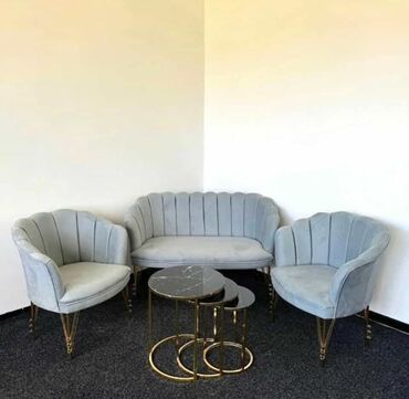 Stilske garniture: Shell set ( 2 fotelje + dvosed ) ✨ -Cena za set : 430€ Pojedinačno — 2