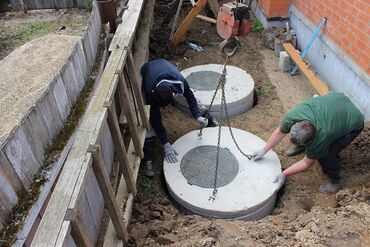 Железобетонные (ЖБИ) кольца для септика: Железобетонное (ЖБИ) кольцо для септика Размер: 150 x 90 x 10 см, Платная установка, Оптом — 7