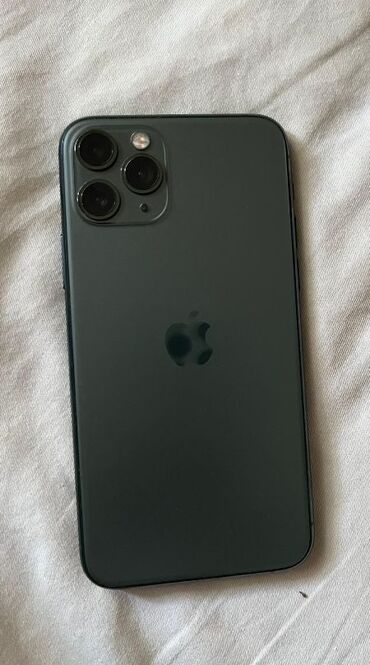 муляж для айфона: IPhone 11 Pro, Б/у, 256 ГБ, Зеленый, 74 %