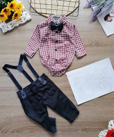 velicina 140 za decu: Komplet: Bodi, Pantalone