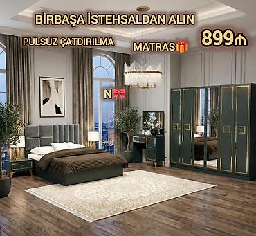 servant mebel: Satılır: *Birbaşa istehsalçıdan yataq dəsti* Qeyd:*Dəst yenidir və — 1