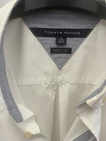 hilfiger: Köynək, Tommy Hilfiger, XL, rəng - Ağ — 2