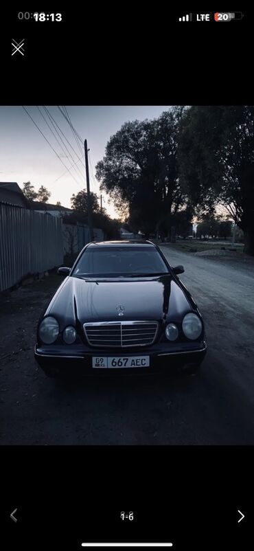 зарядное устройство для электромобиля: Mercedes-Benz E-Class: 2002 г., 2.6 л, Автоматические, Бензин, Седан