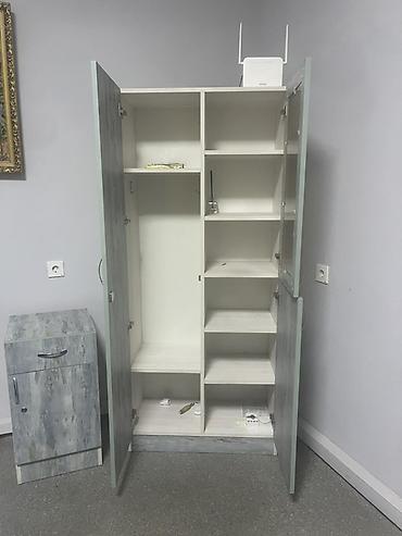 dəst mebel: Ofis mebel dəsti Tərkibi: - Geniş L‑formalı iş masası: ön qəbul — 3