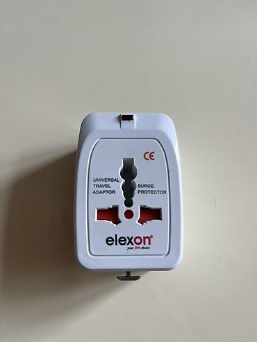 bk 1500: Elexon Universal Travel Adaptor – Surge Protector və USB çıxışlı - — 1