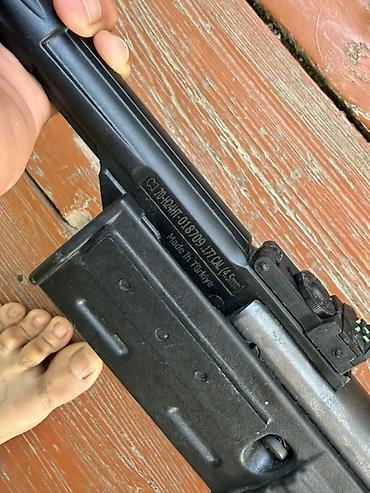 Hatsan AirTact havalı tüfəng - Kalibr: .177 (4.5 mm). Üzərində “.177