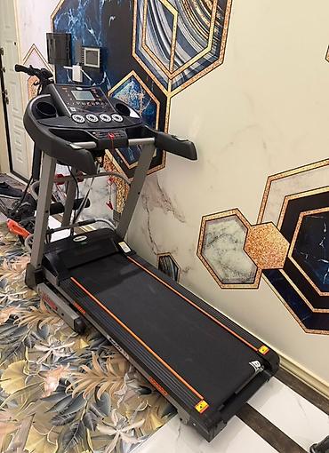 Qaçış trenajoru – çoxfunksiyalı ev fitnes aparatı - Elektrikli qaçış