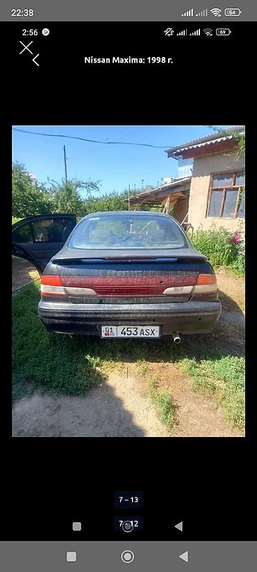 Продажа авто: Nissan Maxima: 1998 г., 2 л, Автомат, Газ, Седан — 3