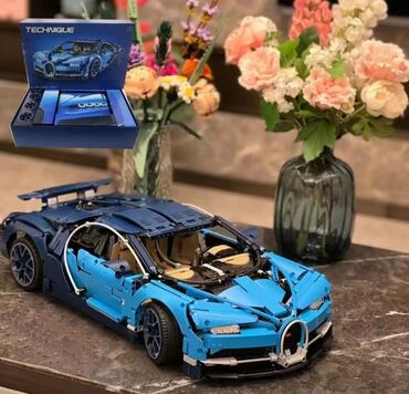 Другие аксессуары: Новый Лего набор Bugatti Chiron Количество деталей 4024шт размер