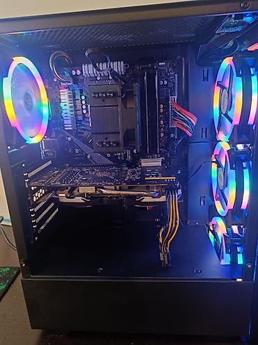 ryzen 7: Компьютер, ядер - 12, ОЗУ 16 ГБ, Для работы, учебы, Б/у, AMD Ryzen 5, SSD — 3