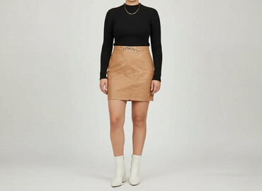 reserved spódnice plisowane zielone: Women`s skirt, size 2XL