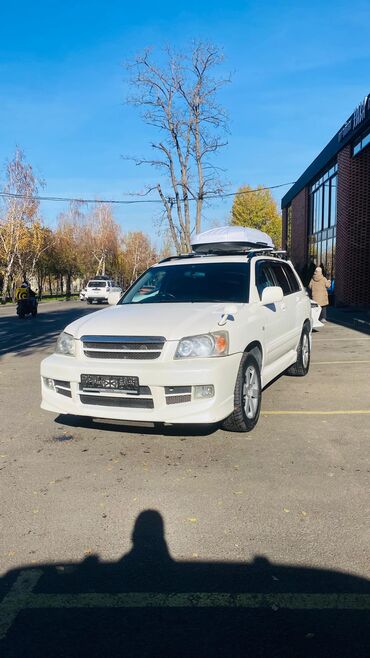 Toyota: Toyota Kluger: 2001 г., 3 л, Автомат, Газ, Внедорожник