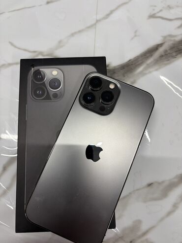 Apple iPhone: IPhone 13 Pro Max, Natural Titanium, Face ID